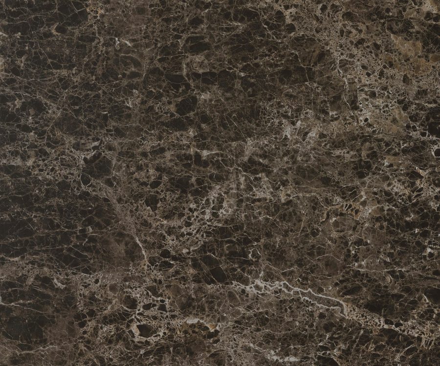 Table à manger ovale en céramique 280×130 cm – marron foncé