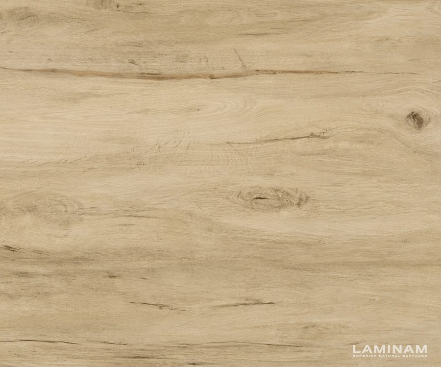 Table à manger ovale en céramique 260×120 cm – couleur chêne