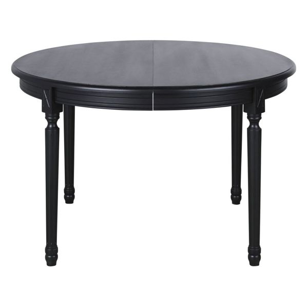 Louis noire 120/200 cm : notre avis sur cette table extensible
